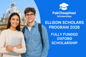 Ellison Scholars Program 2026 in the UK – Fully Funded Oxford Scholarship